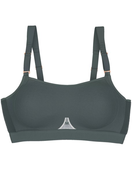 Sport Bra Triumph Triaction Gravity Lite N Ex Smoky Green Color Green