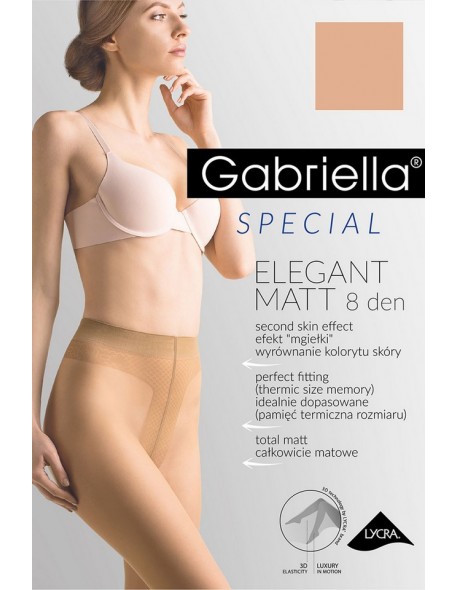 Tights women's matowe Gabriella Elegant Matt 8 den code 627