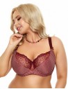 Bra soft Nessa Moly claret 