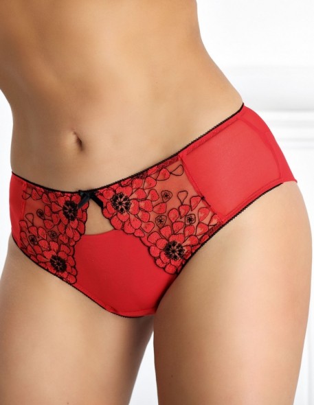 Figi damskie Nessa Poppy Red N01 