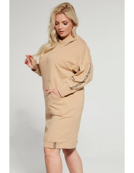 Dress sweatshirt Krisline Carmelita hoody dress