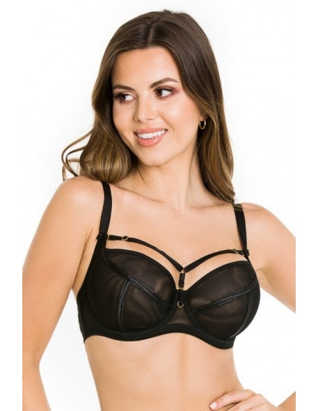 Bra soft Mediolano Naked black 19064