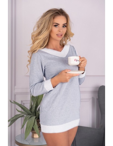 Maristela t-shirt with long sleeve grey, Livia Corsetti lc 90374