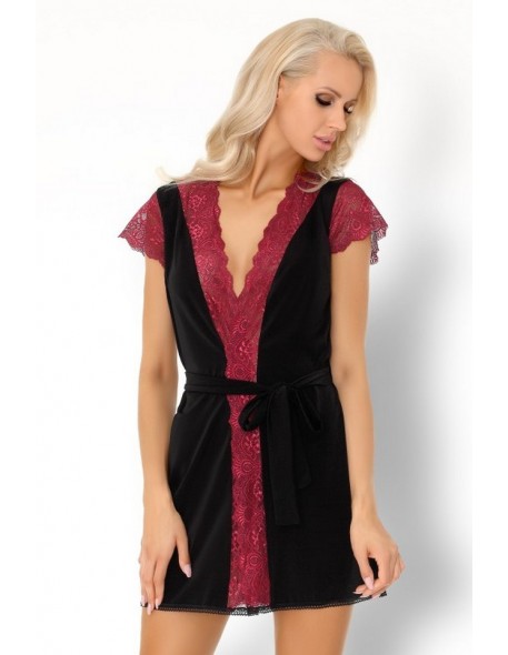 KuMiko peniuar with short sleeve bathrobe ladies', Livia Corsetti lc 90428