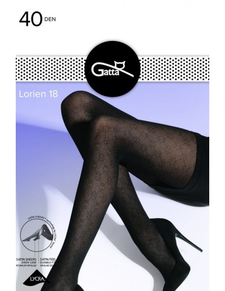 Tights women's patterned Gatta Lorien 18