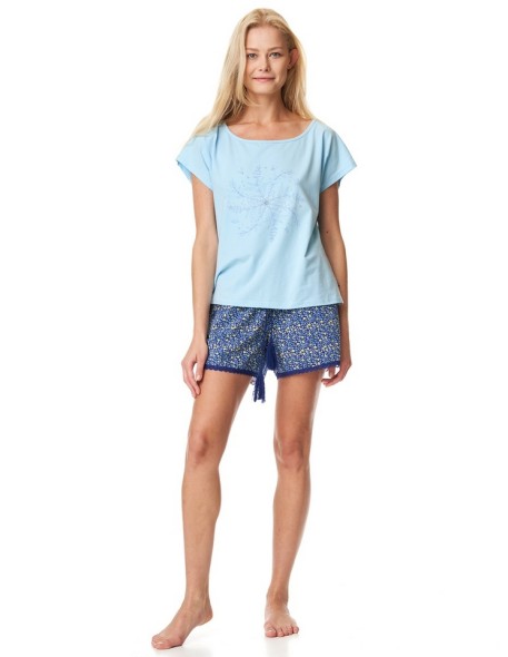 Pajamas women's with szortami Key LNS 997 A23