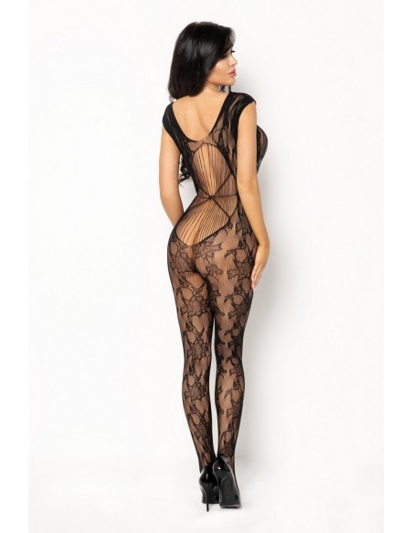 Lace bodystocking Kiara Beauty Night Fashion Color black Size S/L