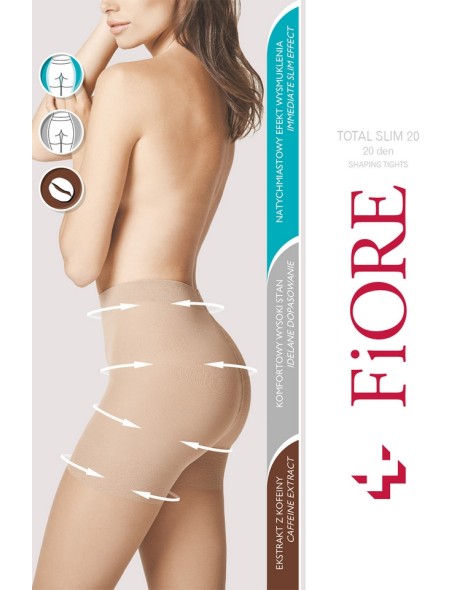 Total slim 20 den m5206 rAjstopy, tights Fiore