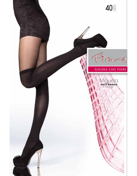 Miguela 40 den rAjstopy, tights Fiore