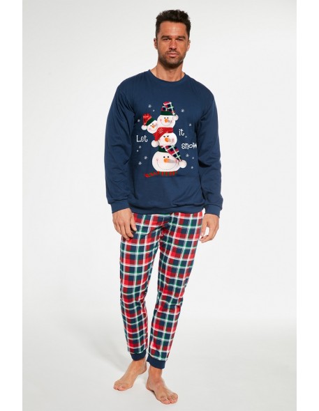 Pajamas men's dr 115/236 Snowman pajamas Cornette 