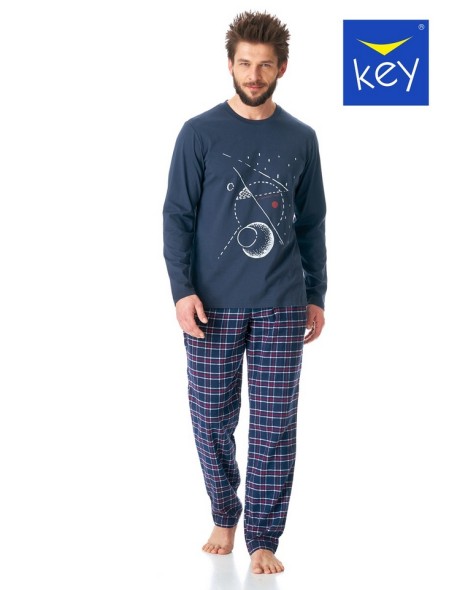 Pajamas MNS 616 B23 dł/r M-2XL Key 