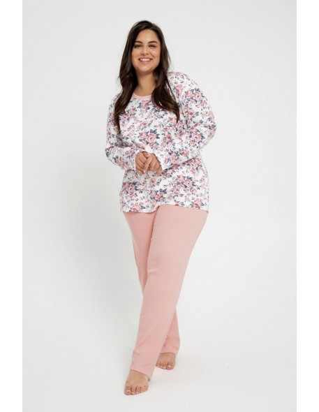 3021 PAJAMAS women's Gardenia (INTERLOCK) 2XL-3XL Taro