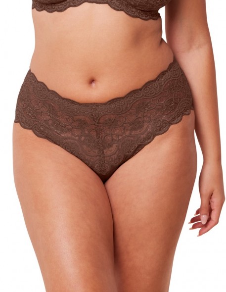 Briefs Womens High Waist Cocoa Sugar Triumph Amourette 300 Maxi X