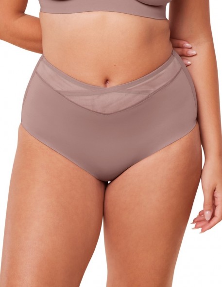 Shaping panties Triumph True Shape Sensation Maxi Chocolate Mousse