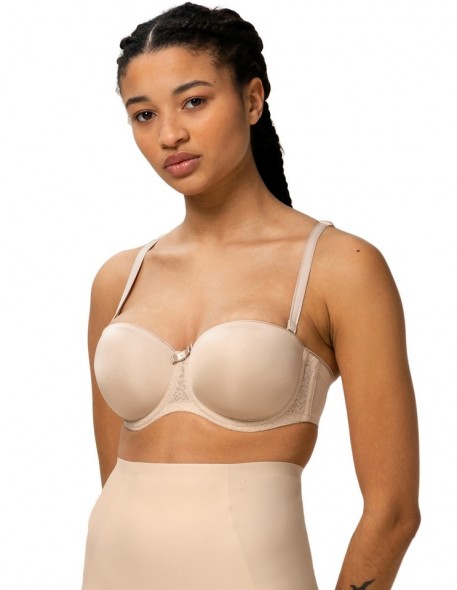 TOSOFT Ladies Comfort Breathable Thin Embroidery Sleep Bras at