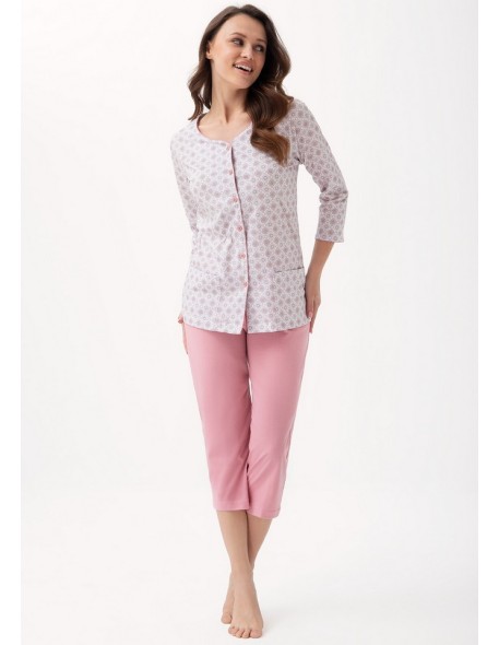 Pajamas 668 dł/r M-2XL L24 women's rozpinana Luna