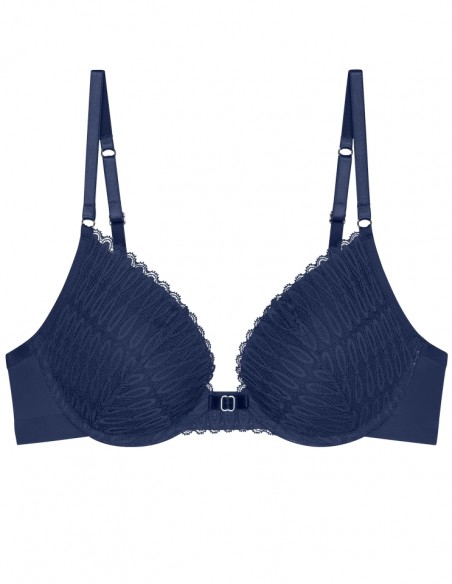 Push up bra Triumph Aura Spotlight T Whu deep water Color navy