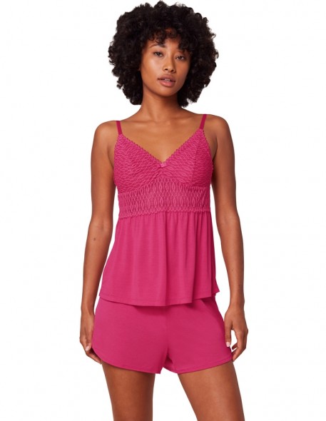 Ladies pyjamas Triumph Aura Spotlight Psk Ripe raspberry