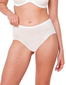 Eldar Women tummy control knickers with flat tummy effect, White :  : Fashion