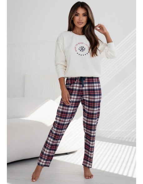 Pajamas Better dł/r Soft/Flanela Christmas S-XL Sensis