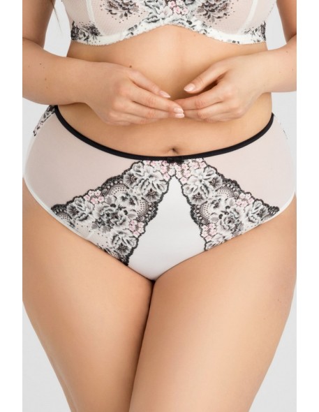 K841 briefs black & white Gorsenia