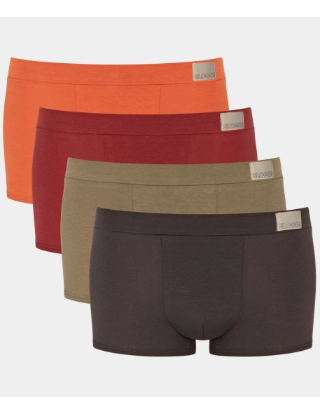 Boxers 4 Pack Sloggi Men Go Natural Hipster C4P