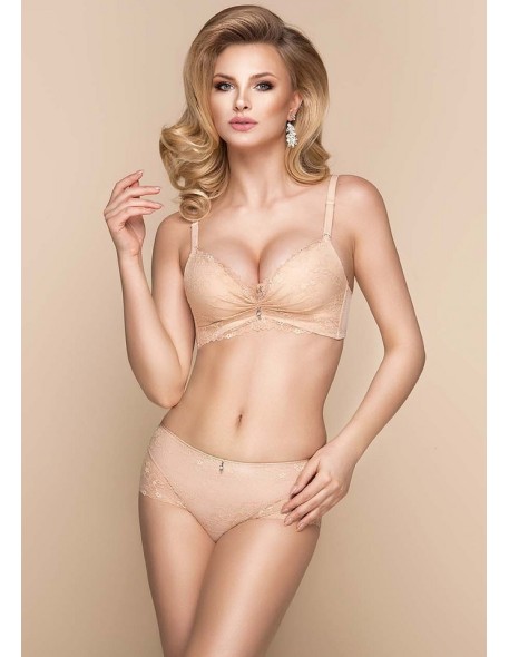 Bra push-up without underwire sophie beige Konrad