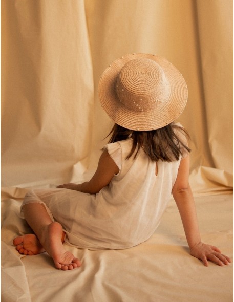 Letni kapelusz dziewczęcy Pinelo Art Of Polo 24114 