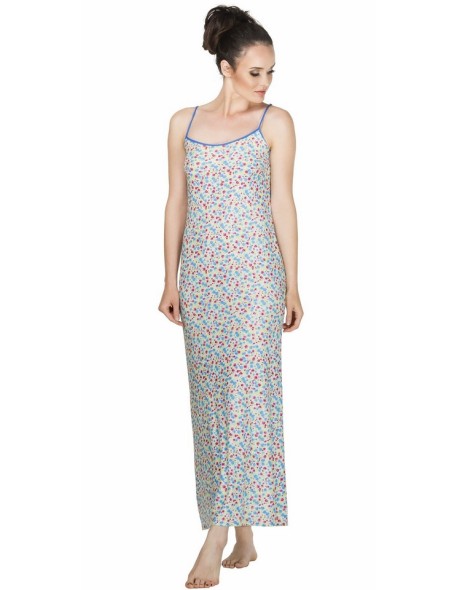Long colorful dress daisy pattern with flowers Mewa