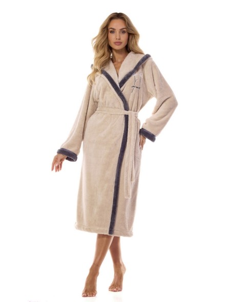 Bathrobe l&l 2419 tess long m-l ladies' L_L