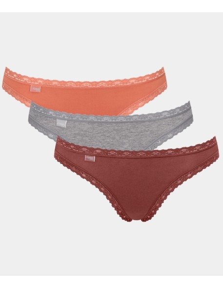 Thong 3 pack Sloggi 24/7 Weekend Brazil C3P Colour V011