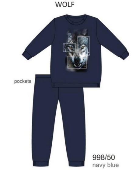 Pajamas boy fun&young dr 998/50 wolf Cornette