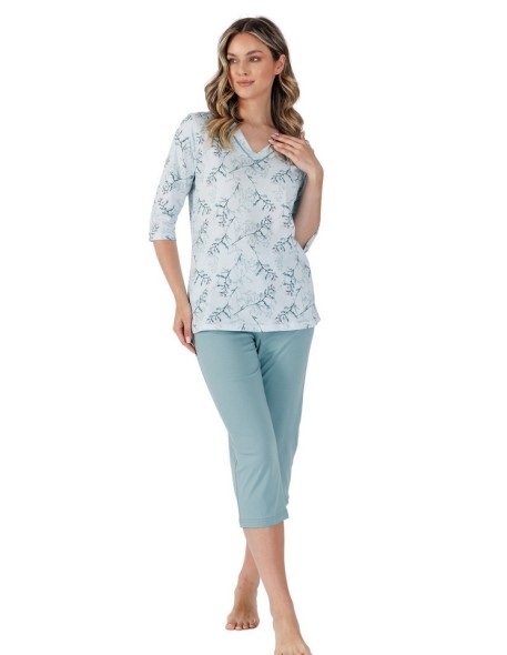 Pajamas leveza zanna 1484 3/4 m-2xl M-Max