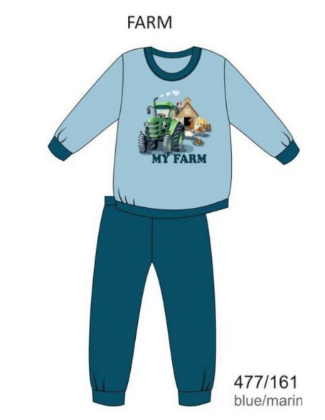 Pajamas boy dr 477/161 Farm Cornette 