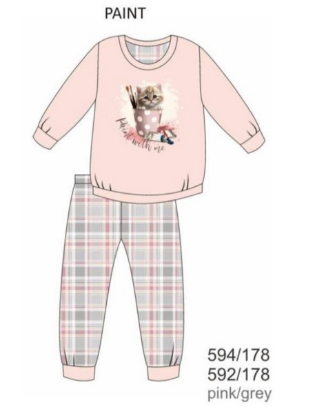 Pajamas girl dr 594/178 Paint Cornette 