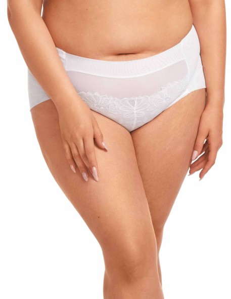 Womens high waisted briefs Nessa Coco N02 white