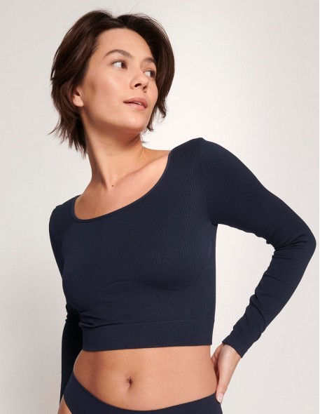 Sloggi Ever Infused Aloe Crop Top Ls