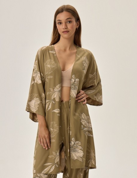 Women's bathrobe Henderson Fleur 41872 