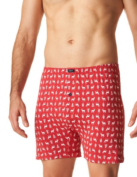 Men's loose boxer shorts Key MXC 513 