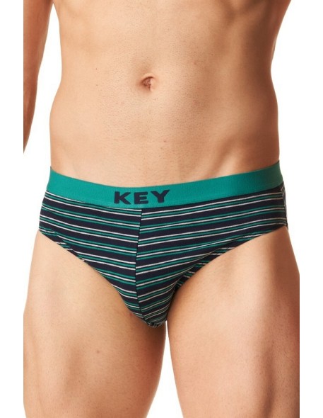 Men's briefs with waistband Key MPP 322 multipack 2-pack 