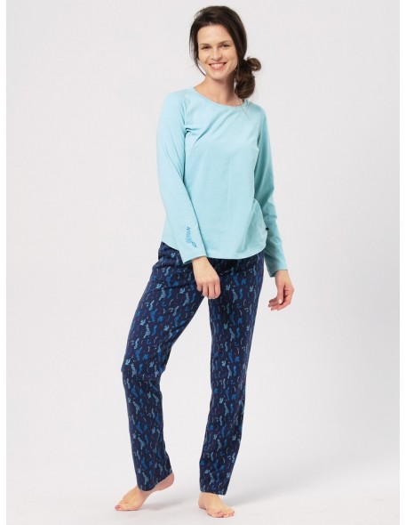 Women's two-piece pajamas Key LNS 535 