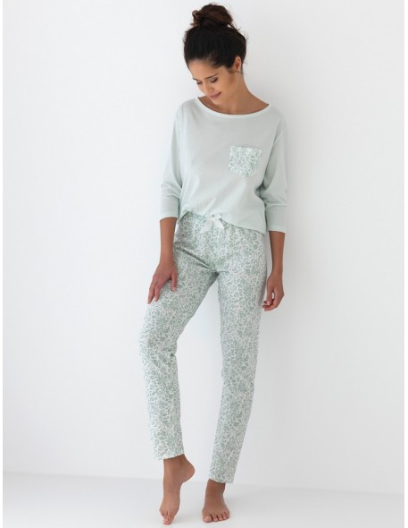 Women's cotton pajamas Sensis Flora