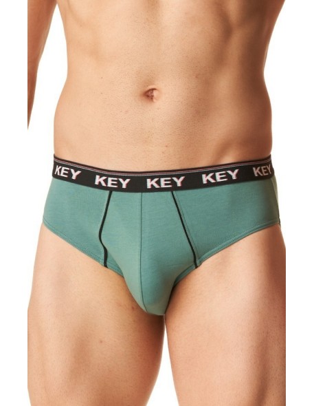 Men's briefs with waistband Key MPP 248 multipack 2-pack 