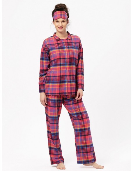 Women's pajamas with buttons Key LNS 483 