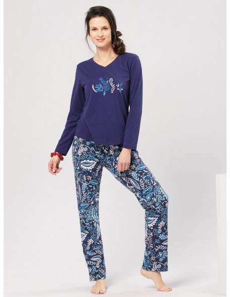 Women's two-piece pajamas Key LNS 793 