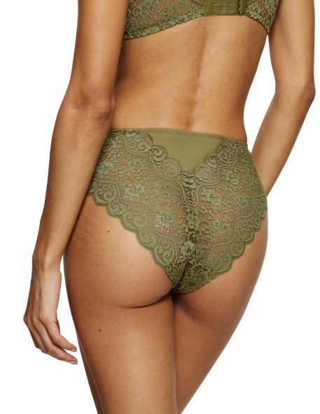 Lace panties Triumph Amourette Highleg Tai martini olive 