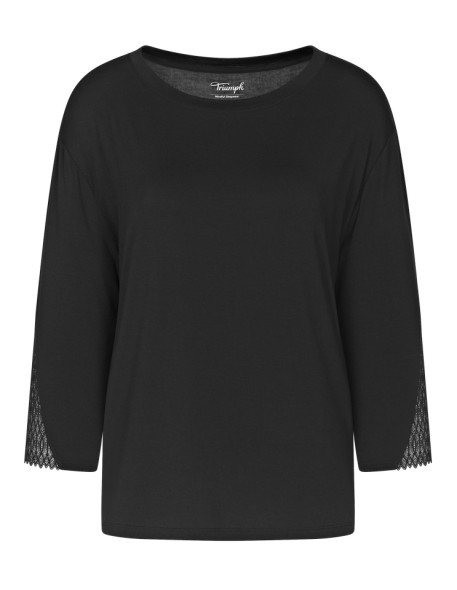 Pajama T Shirt Triumph Aura Spotlight Top black 