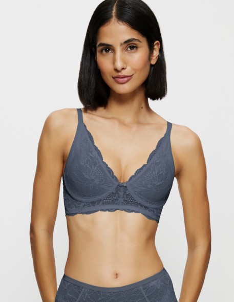 Bra without Underwires Triumph Amourette Charm T N03 cloudy blue 