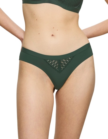 Figi koronkowe Triumph Aura Spotlight T Brazilian green kiss 