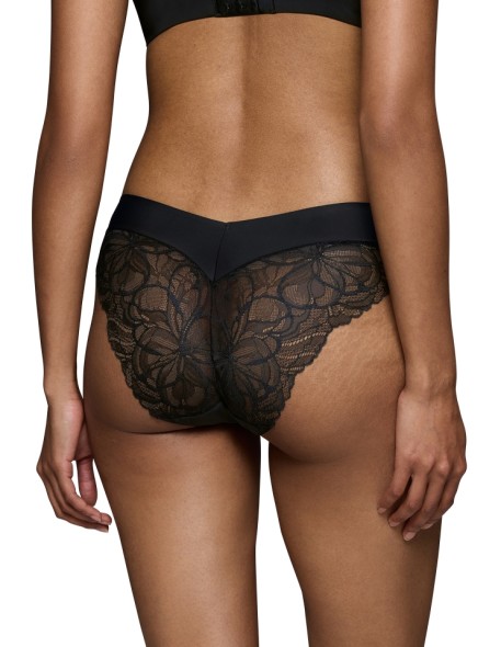 Lace panties Triumph Body Make-Up Illusion Lace Highleg Tai black 